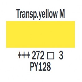 Farba akrylowa Amsterdam Expert 75ml seria 3 - kolor 272 Transp.yellow M